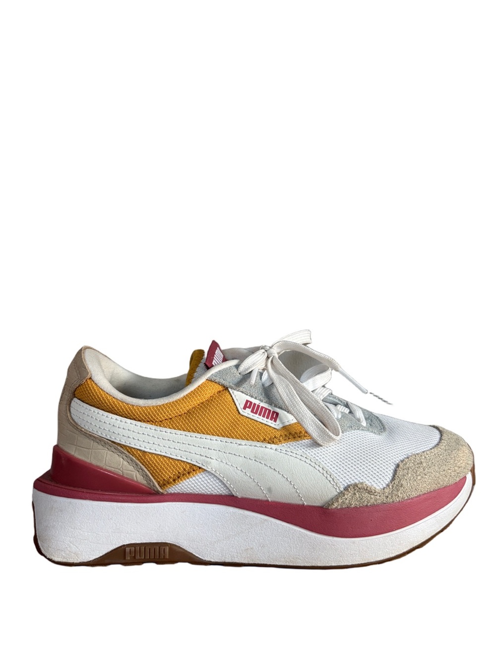 PUMA Cruise Rider Bright Heights Sneakers Multicolor Platform Retro Y2K Women’s
